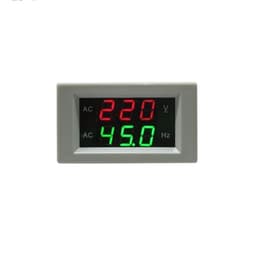 AC 80-500V 45-65HZ Dual Display Voltage Frequency Meter Counter Digital Voltmeter 130-500V Volt Tester 1Pcs