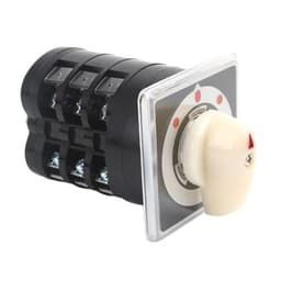 LW5D-16/D0723.3L 3 Positions 1-0-2 Poles Rotary Cam Changeover Switch
