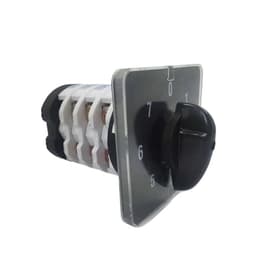 0-7 Position Rotary Cam Changeover Switch 50A Four Poles Universal Selector Silver Contact YMZ12-50/4
