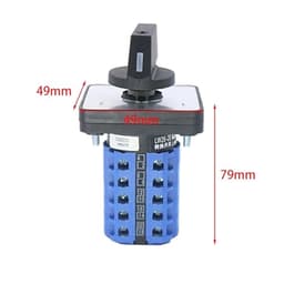 LW26-20/5 Rotary Cam Changeover Switch 440V 20A 3-Position On-Off-On