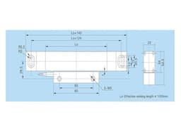 Milling Machine Linear Optical Encoder Ruler Displacement Sensor