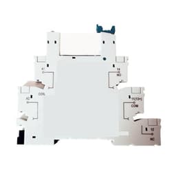 1PCS 41F-1Z-C2-1 HF41F 5V 12V 24V 6A 1CO Slim Relay Mount On Screw Socket with LED and Protection Circuit 24VDC/AC