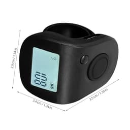 KALLORY Finger Counter Ring Electronic, Digital Display& Adjustable Strap
