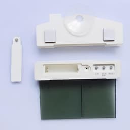 Temperature Humidity Meter Suction Cup LCD Indoor Outdoor Weather Station