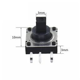 100PCS DIP 5 Five Way Switch Multi-Direction Switch Touch Reset Key 10 * 10 * 10 MM Pin Multi Direction