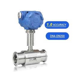 Flow Sensor 0-10V High Temperture 4-20mA Flow Meter Thread Connection Flowmeter(DN4)