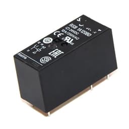 MObyat RSB Interface Relays for Standard Applications RSB1A120B7 RSB1A120E7 RSB1A120F7 RSB1A120M7 RSB1A120P7 RSB1A120U7 1Pcs (Size : RSB1A120M7 AC