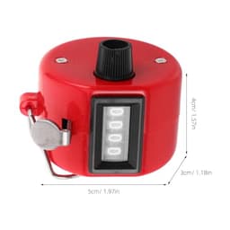 LABRIMP Handheld Click Counter Digital 4 Digit for Baseball Row Scoring