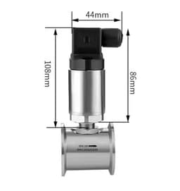 Liquid Flow Meter 4-20mA Pipeline Hydraulic Flow Meter 485 Flow Sensor(DN15 Thread 4-20mA)