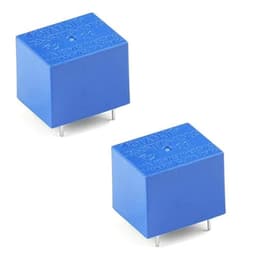 JQC3F T73 DC 12V Coil 5 Pins Mini SPST Power Relay PCB Type 25PCS