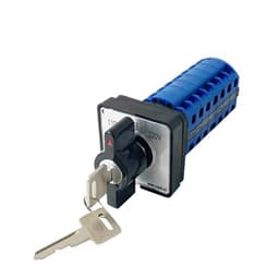 YMW26-20YS2/7 Electric Dual Power Control 20A 7 Poles Three Position with Key Lock Changeover Rotary Knob Cam Switch