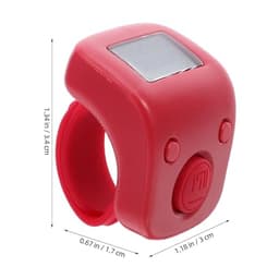 FAVOMOTO Rechargeable Finger Digital Tally Counter Ring, Silent Electronic