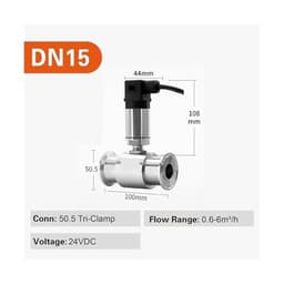 Flow Meter Sensor 304 Stainless Steel Pipeline