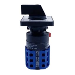 LW26-20S Series 22mm Single Hole Installation Rotary Cam Switch 20A Changeover Selector YMW26(Plate S1,3P)