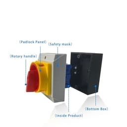YMD11-63A Isolator Switch 2 Position ON-Off Waterproof IP65