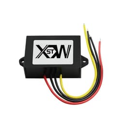 9-36V 12V 24V to 12 Volts Voltage Regulator DC DC Boost Buck Converter Car Power Supply 1A to 30A Step Up Down Converter(5A Aluminum,9-36V-12V)