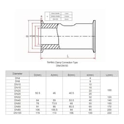 4-20mA Clamp Water Turbine Flow Meter Sensor DN20 DN40 DN50 DN25(DN4 4-20Ma)