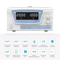 3000W 60V 50A 30A Bench Laboratory stabilized Power Supply Adjustable Variable Digital Regulated Power Supply 200V 10A(KPS1580D 0-15V 0-80A,220V)