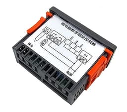 GUMMMY Embedded Digital Temperature Controller 12V 24V 220V Cabinet Cold Storage Thermostat Temperature Controller Temperature Control (Size : 12V)