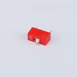 5Pcs Slide Type SMT Dip Switch 1 2 3 4 5 6 7 8 Bit .54mm Position Way DIP Pitch Toggle Dial(1Pin Red)