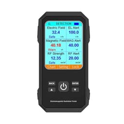 3in1 Electric Field Magnetic Radiation Detector Electromagnetic Tester EMF Meter Radio Frequency Detect