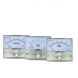 85c1 Hz DC Frequency Meter 100% Opening 10V 20mA 50Hz 85l1 380V 45-55Hz 220V 110V Installation 1Pcs(100percent 10V)