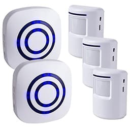 Motion Sensor Alarm - 100m Long Distance Wireless Driveway Alarm