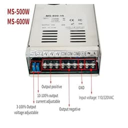Digital Display Adjustable 500W 600W 1000W Power Supply 0-12V 15V 24V 30V 36V 48V 60V 72V 85V 90V 110V 150V 200V Ac to Dc Smps(0-30VDC,1500W)