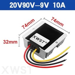 Converter Reducer 20-90v 60v 72v to 12v Converter Step Down 10A 13A 16A 12v Voltage Regulator for Car Device(13A)