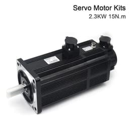 2.3KW 15N.m AC Servo Motor Driver Kits 1500RPM Motor AASD-25A+130ST-M15015(Without Brake 220V)