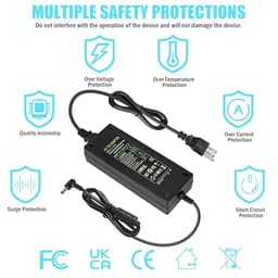 12V 10A 120W Power Supply,AC Adapter 100-240V 50-60HZ Transformer