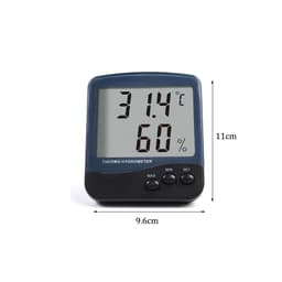 ABS Indoor Digital Temperature Humidity Meter Measuring Instrument Detector