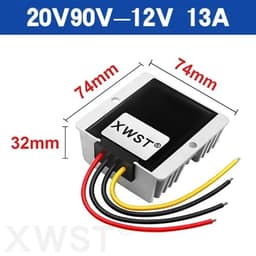 Converter Reducer 20-90v 60v 72v to 12v Converter Step Down 10A 13A 16A 12v Voltage Regulator for Car Device(13A)