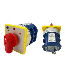 Electric 3-Position Manual Changeover Cam Switch 40A 690V 2-Pole LW5D-40/2