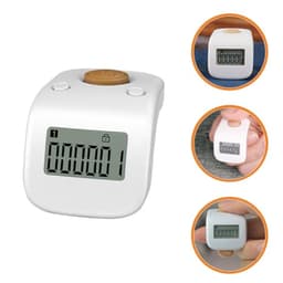 Rechargeable Digital Finger Counter with Ring, 6-digit Luminous Display
