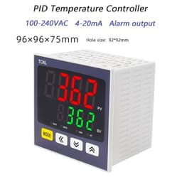 96*96mm PID Temperature Controller 110V-240V Input 4-20mA Output Alarm