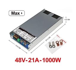DC Power Supply Variable, Switching Power Supply， 1000W(PFC) Constant Current And Voltage Active PFC， 24/36/48/60//150V Adjustable 1U Transformer