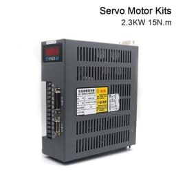 2.3KW 15N.m AC Servo Motor Driver Kits 1500RPM Motor AASD-25A+130ST-M15015(Without Brake 220V)