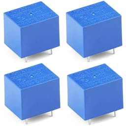 JQC3F T73 DC 12V Coil 5 Pins Mini SPST Power Relay PCB Type 25PCS