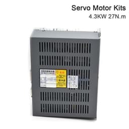 4.3KW 27N.m AC Servo Motor Driver Kits 1500RPM 220V AC Motor AASD-40A+
