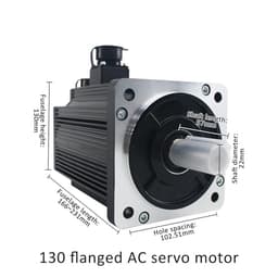 220V 4~13.5A 1500/2500RPM 4/5/6/7.7/10/15N.m 1/1.3/1.5/2/2.3/2.6/3.8KW Servo Motor Controller AC Servo Motor Driver Kit(1.0KW Increment 17)