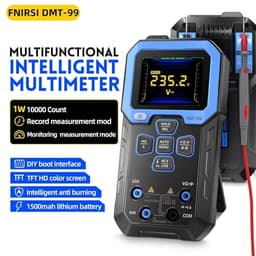 LCR Meters DMT-99 Digital Multimeter True 10000 Counts Resistance Capacitance Frequency Temperature Current Voltage Tester