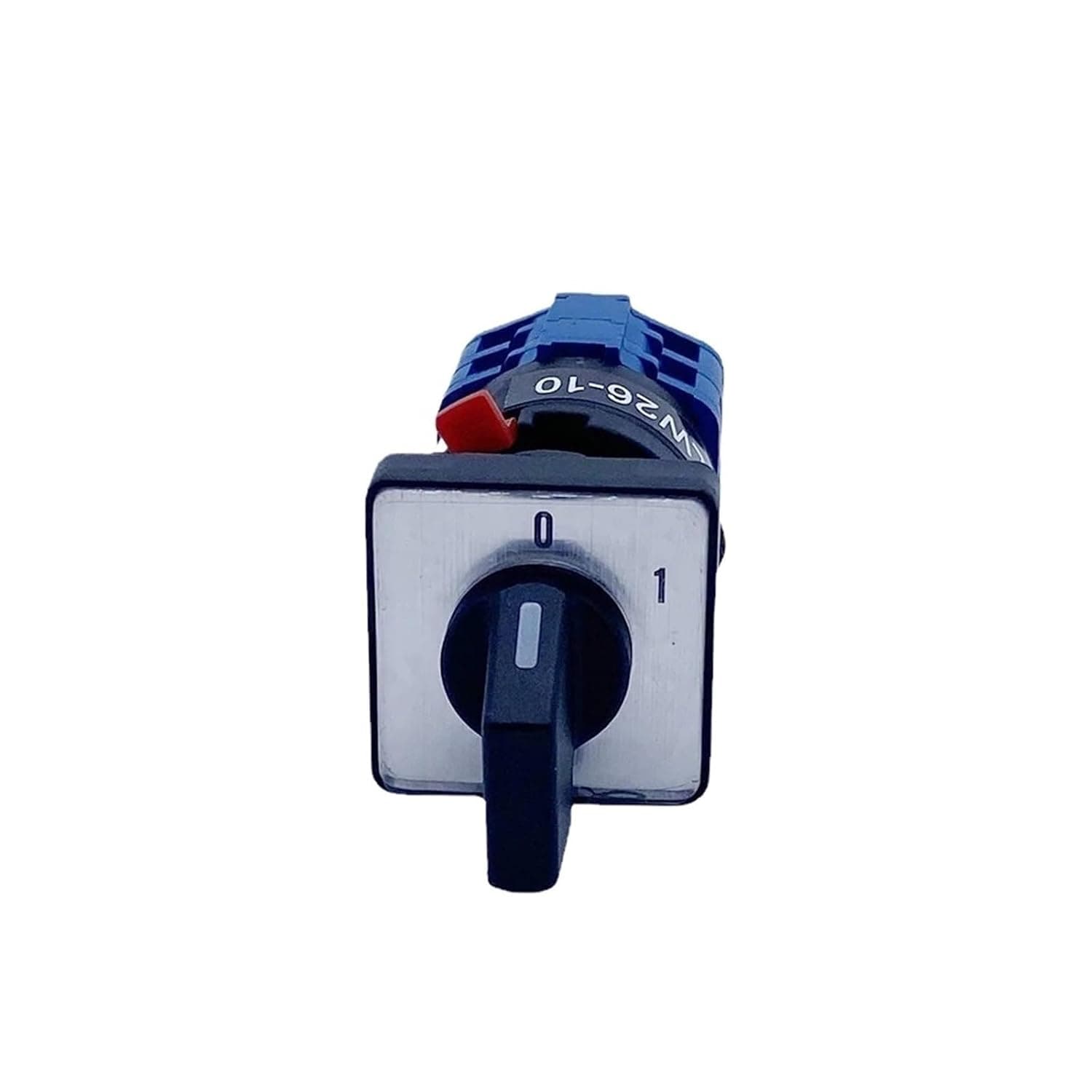 LW26-10A Single Hole Mounting Size 16.2mm 1/2/3/4 Poles Rotary Cam Switch Changeover Selector(1P-4 Terminals)