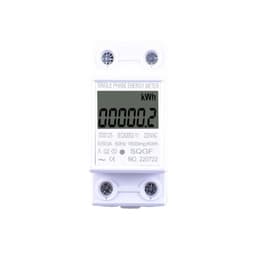 LCD Digital Display Power Consumption Meter Single Phase Energy Meter