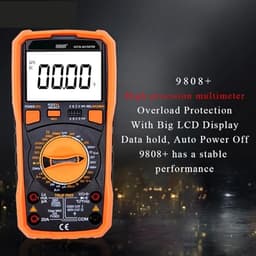 LCR Meter 9808+ Digital Multimeter Inductance 20H High Precision 2000uF Capacimeter 20MHz Frequency Temperature Measuring