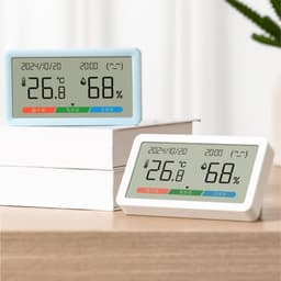 Home Indoor Precise Temperature Meter with Digital Display Wall Mounted