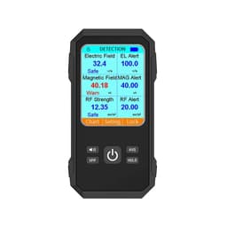 3in1 Electric Field Magnetic Radiation Detector Electromagnetic Tester EMF Meter Radio Frequency Detect