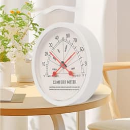 Indoor Purpose Pointer Type Temperature Humidity Meter Wall Mounted Upright