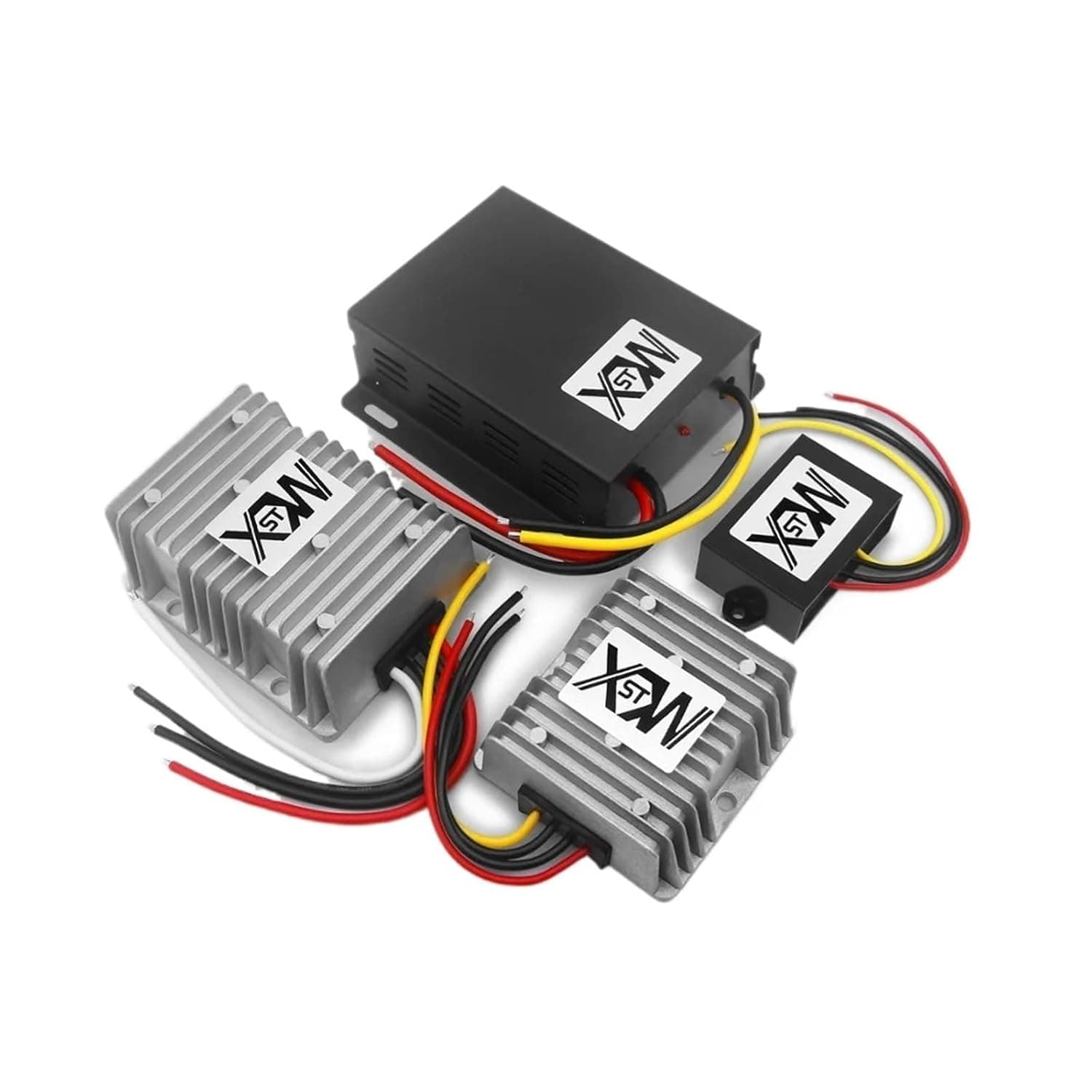 12V to 13.8v Converter from 1Amp to 30Amp Output Step Up Boost Power Converter 13.8v Voltage Regulator Stabilizer(1A ABS Plastic)