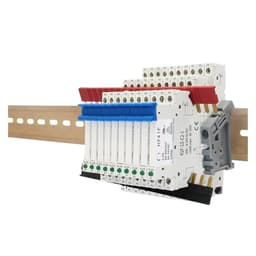 10pcs Rail Relay 5V 12V 24V Slim Module 41F 6A 41F-5-ZS 41F-12-ZS 41F-24-ZS 30VDC(10PCS 12V)